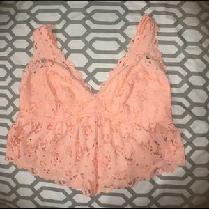 AERIE MESH CROP TOP